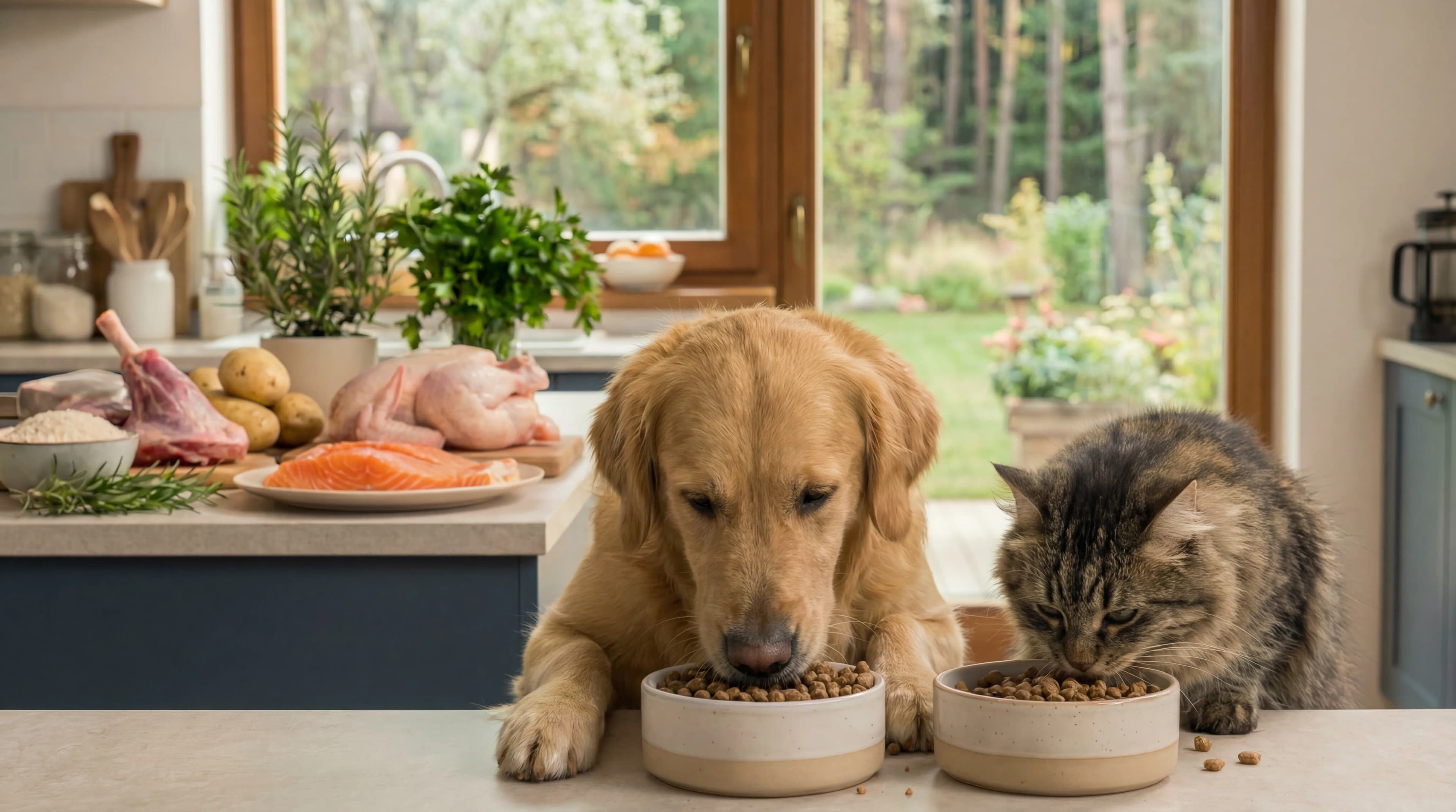 Premium Balloxx dog and cat food — happy, healthy pets