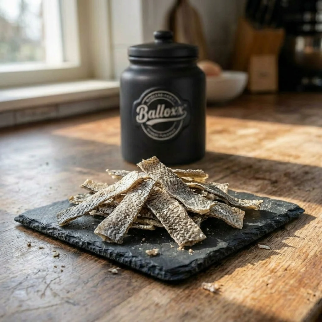 Atlantic Cod Skin Crisps · 50 g productfoto