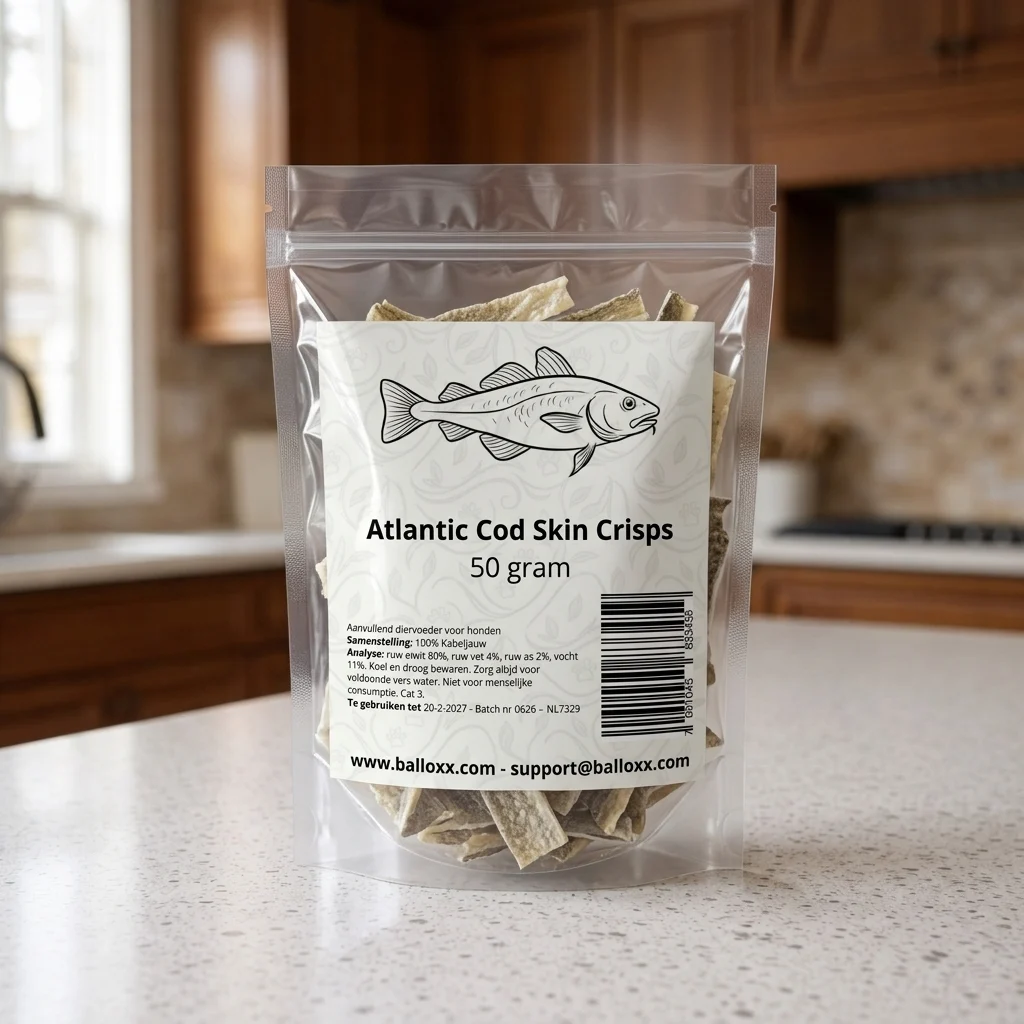 Atlantic Cod Skin Crisps · 50 g