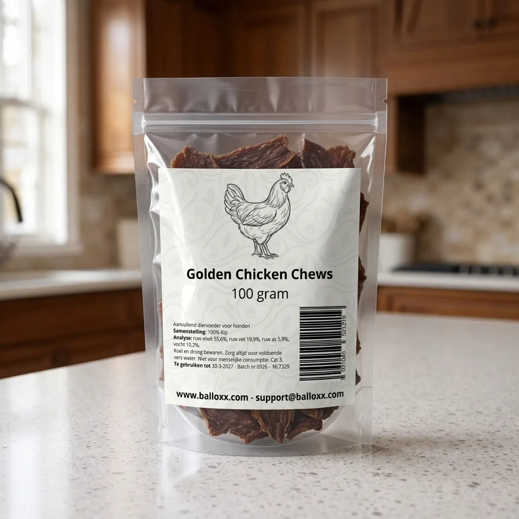 Golden Chicken Chews · 100 g